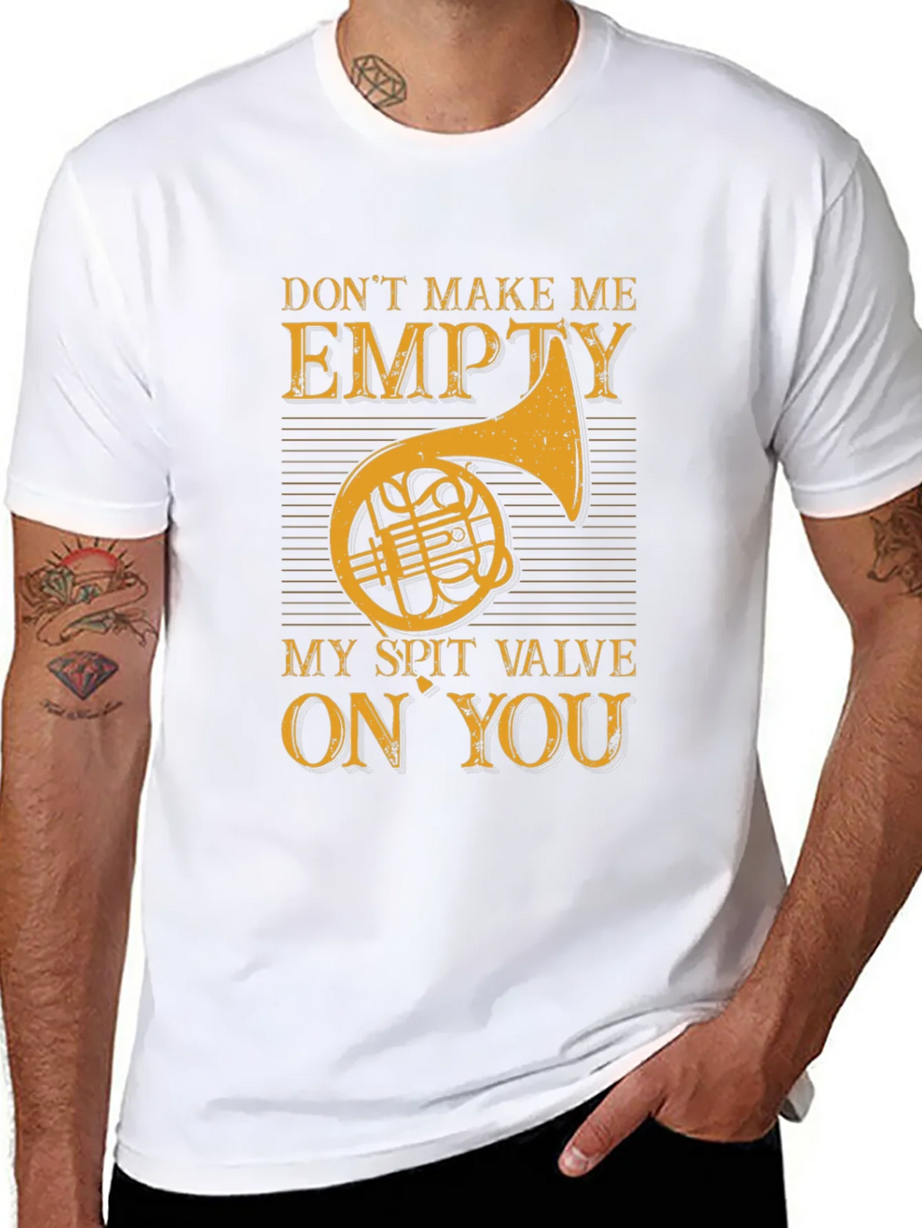 Funny Horn Player T-Shirt - Spit Valve