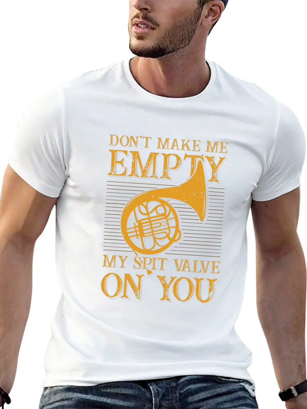 Funny Horn Player T-Shirt - Spit Valve