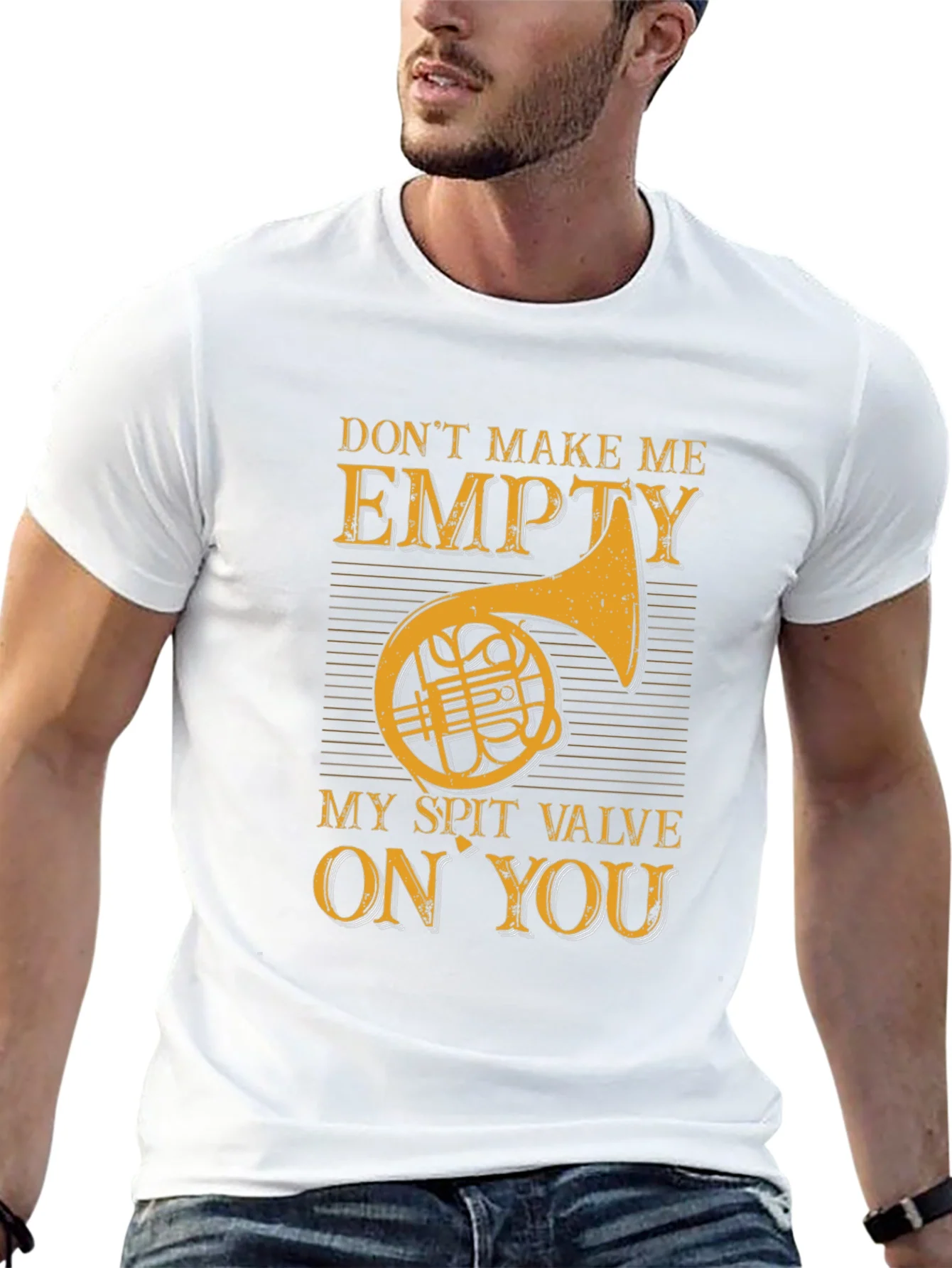 Funny Horn Player T-Shirt - Spit Valve