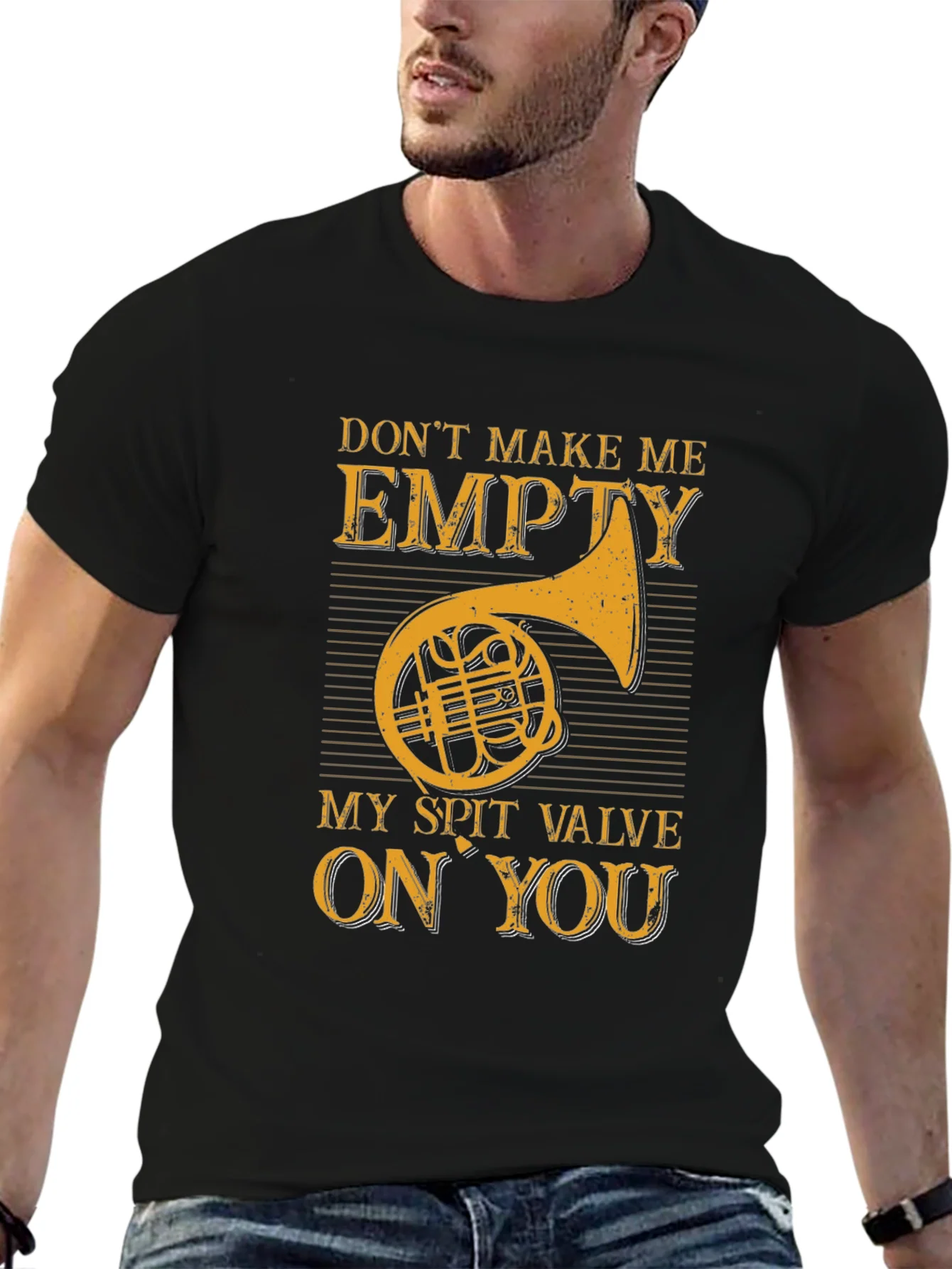 Funny Horn Player T-Shirt - Spit Valve