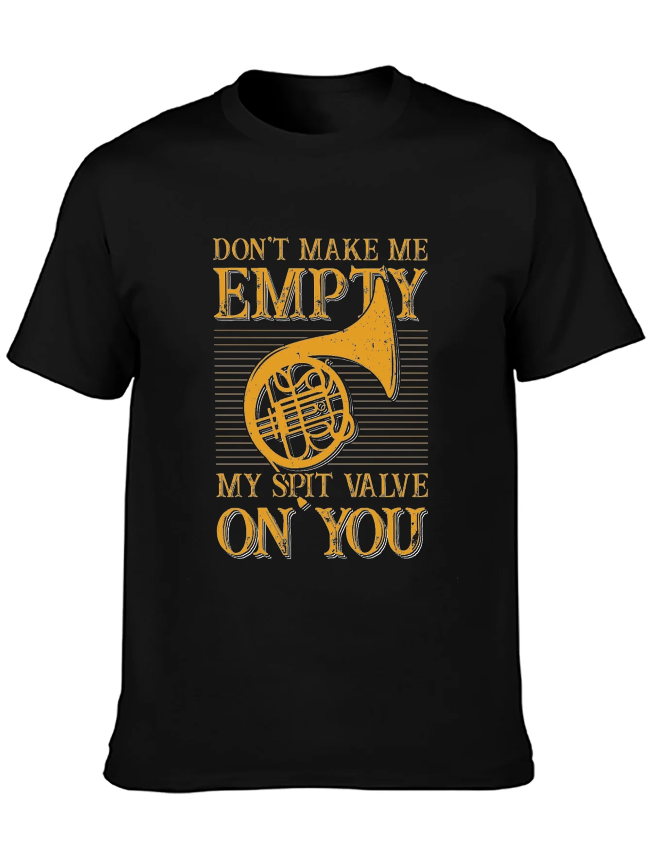 Funny Horn Player T-Shirt - Spit Valve