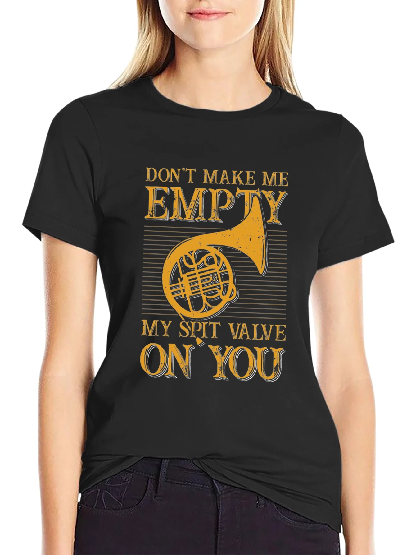 Funny Horn Player T-Shirt - Spit Valve