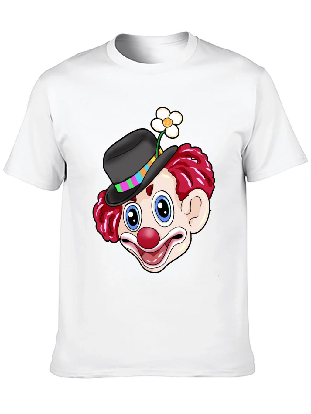 Clown Graphic Tee - Fun Novelty Shirt