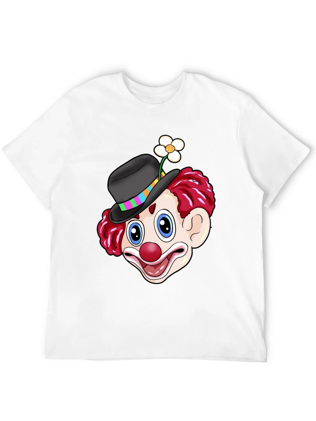 Clown Graphic Tee - Fun Novelty Shirt