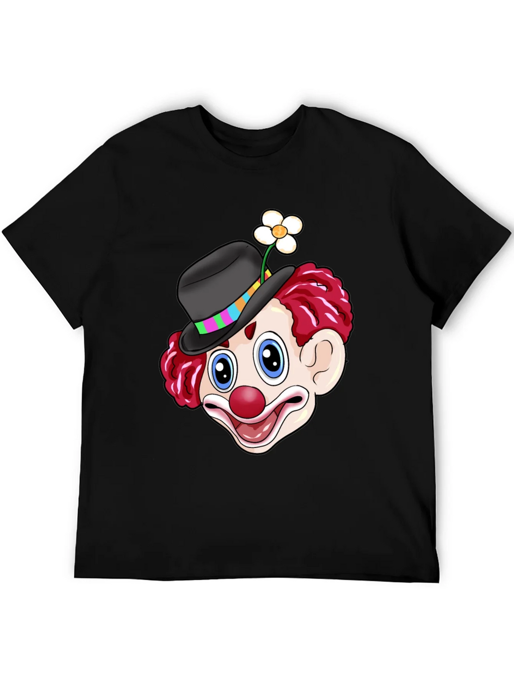 Clown Graphic Tee - Fun Novelty Shirt
