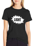 Light T-Shirt - Trendy Graphic Tee