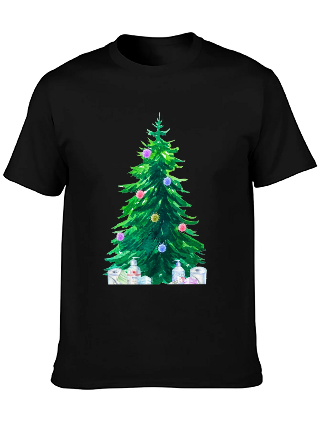 Christmas Tree Pandemic Holiday T-Shirt