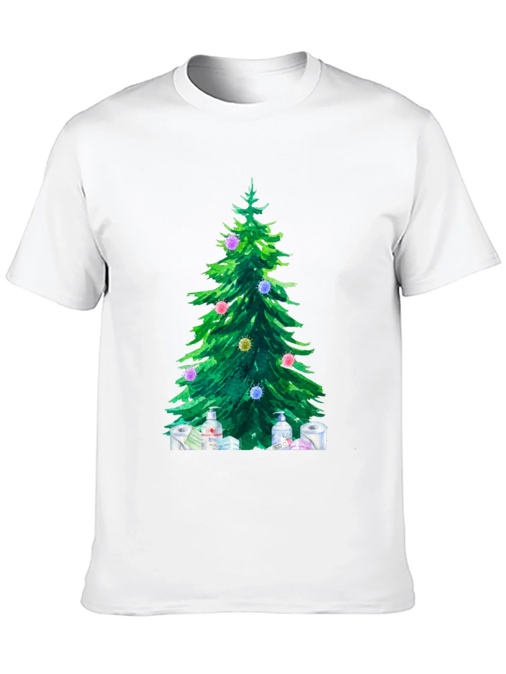 Christmas Tree Pandemic Holiday T-Shirt