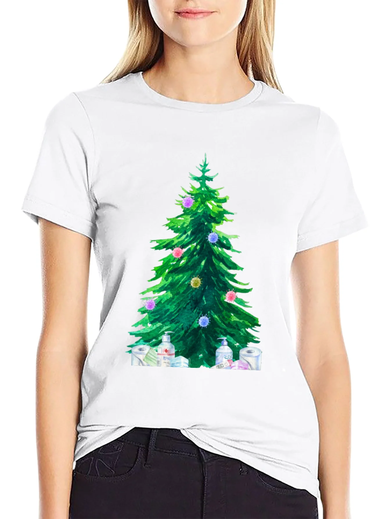 Christmas Tree Pandemic Holiday T-Shirt