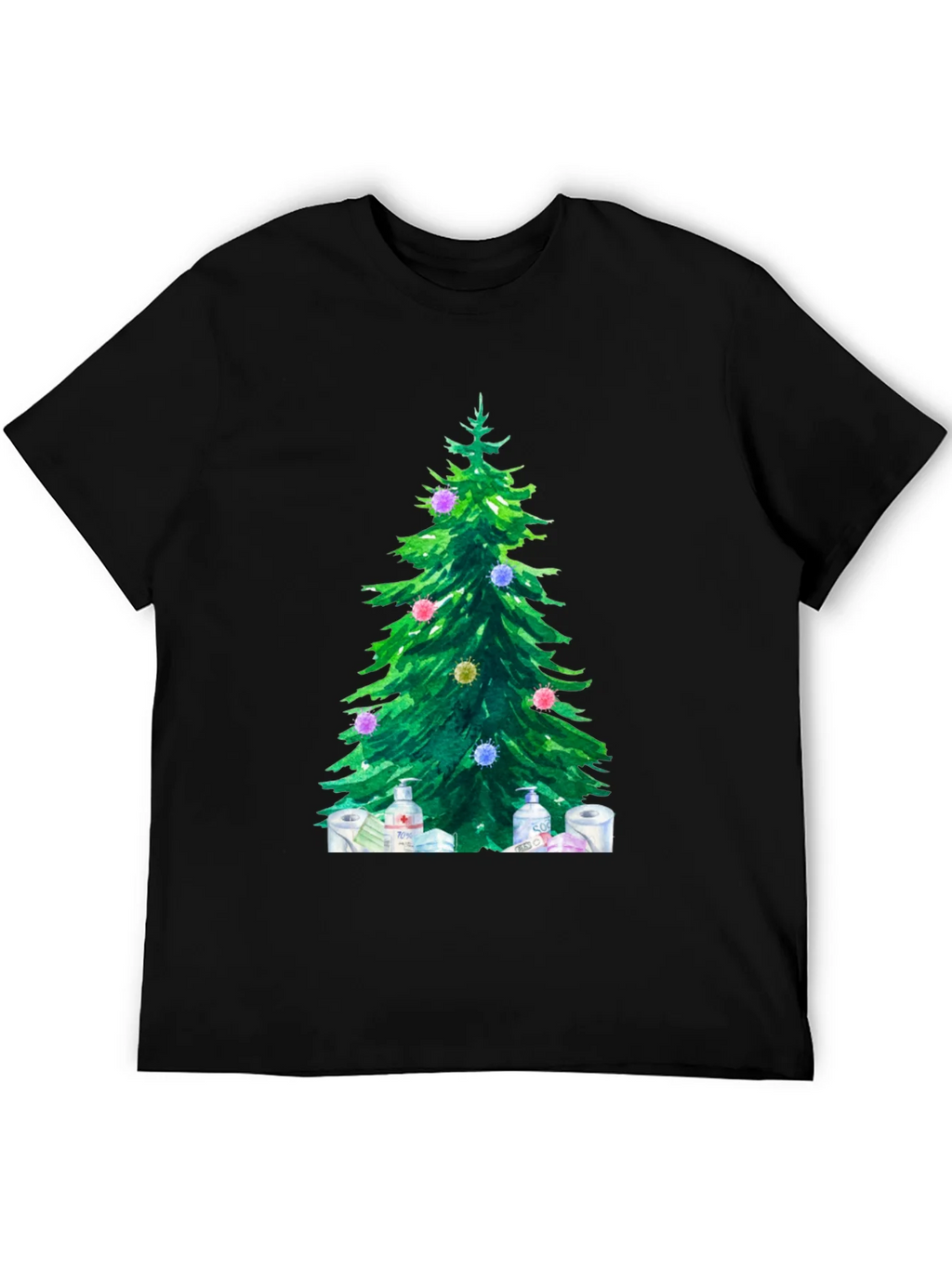 Christmas Tree Pandemic Holiday T-Shirt
