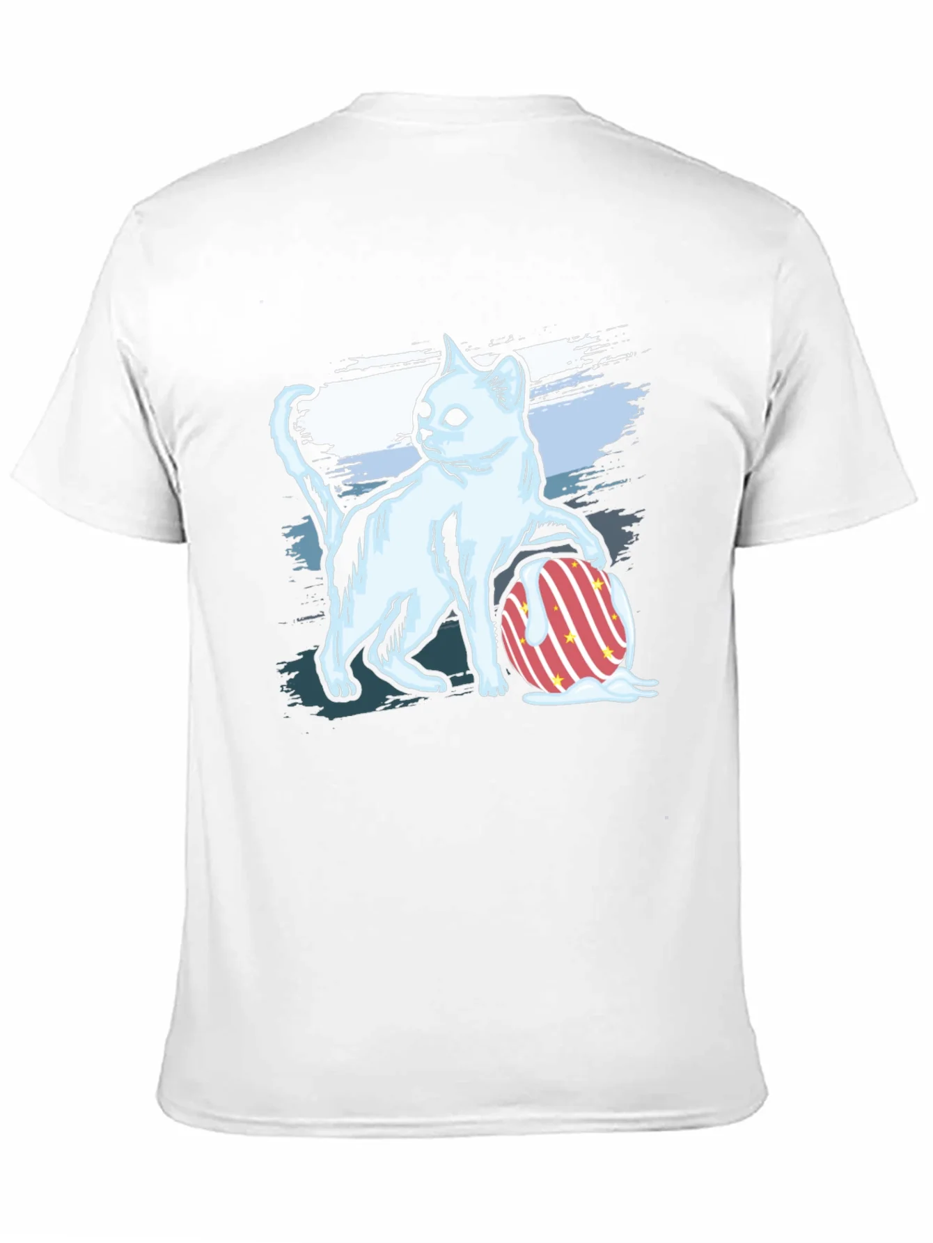 Melting Easter Egg Cat T-Shirt
