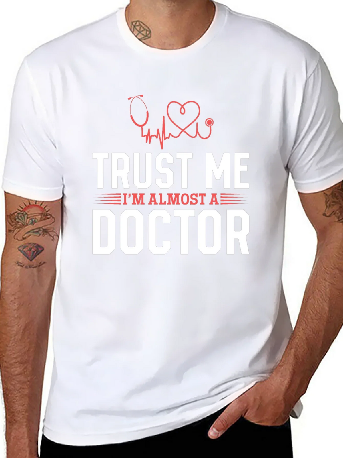 Trust Me Im Almost a Doctor Graphic T-Shirt
