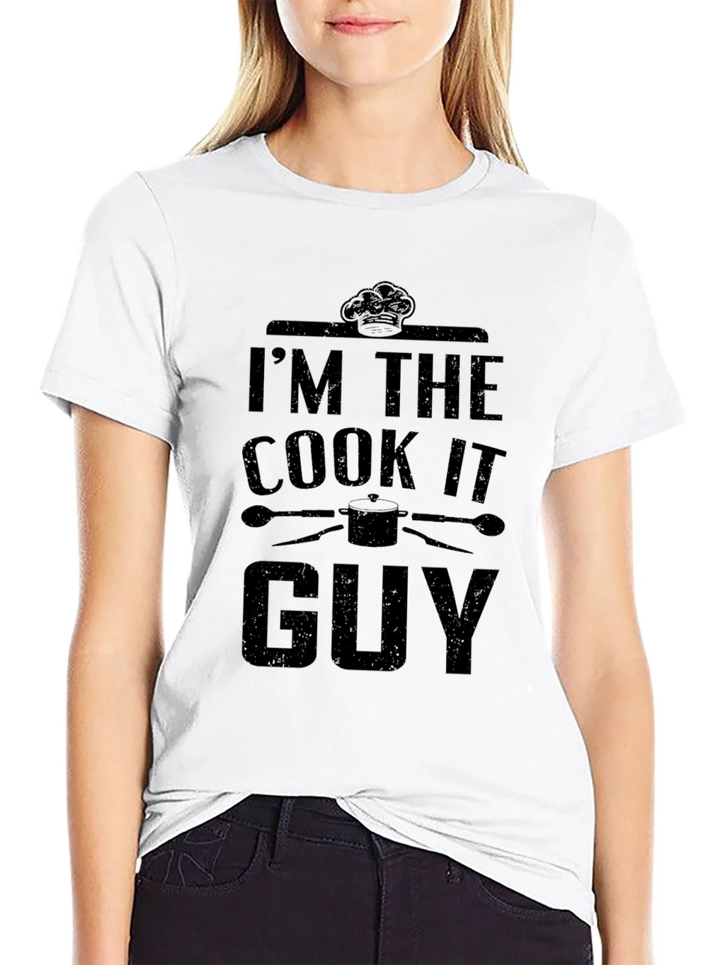 Im The Cook It Guy Black T-Shirt