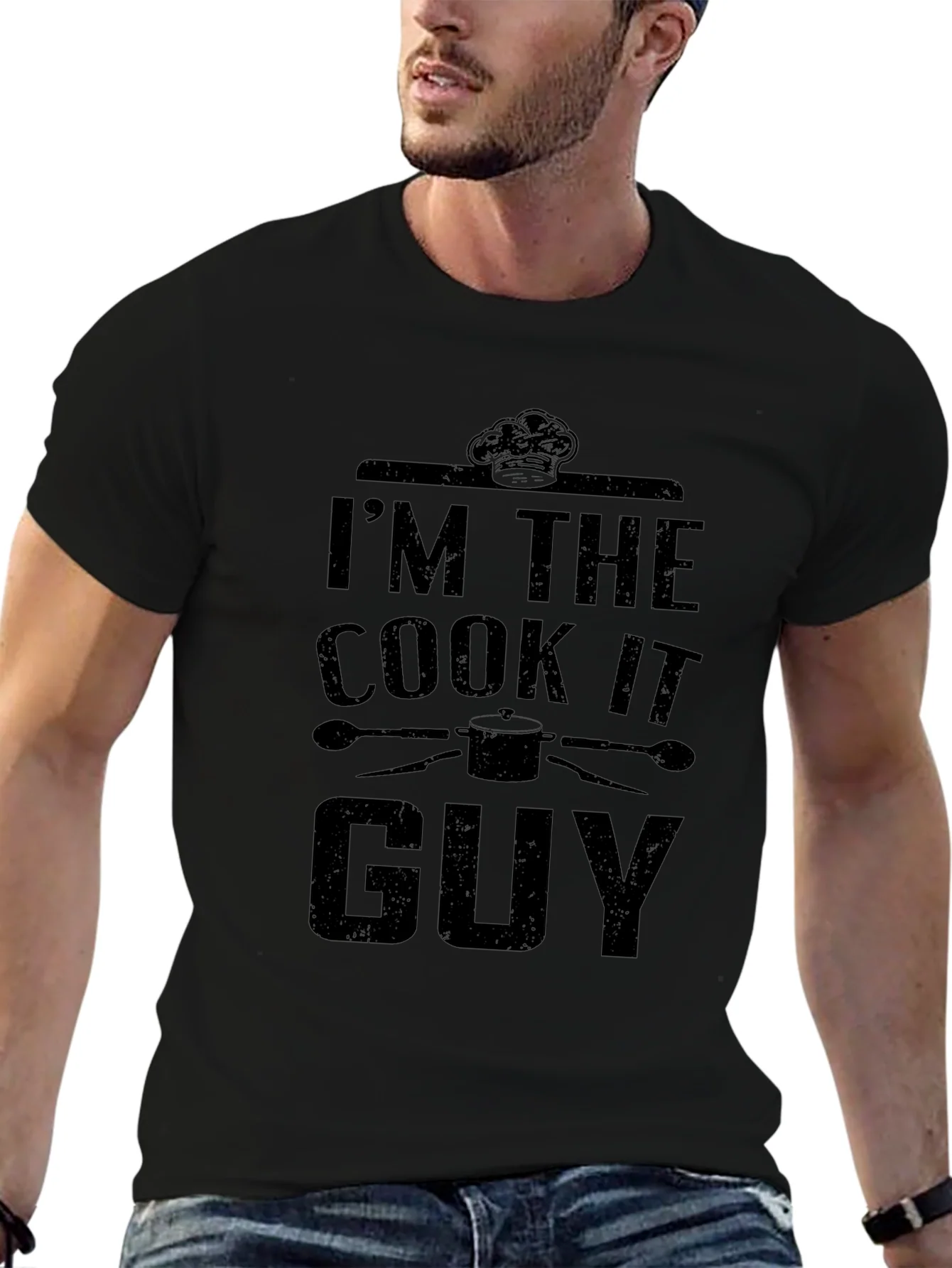 Im The Cook It Guy Black T-Shirt