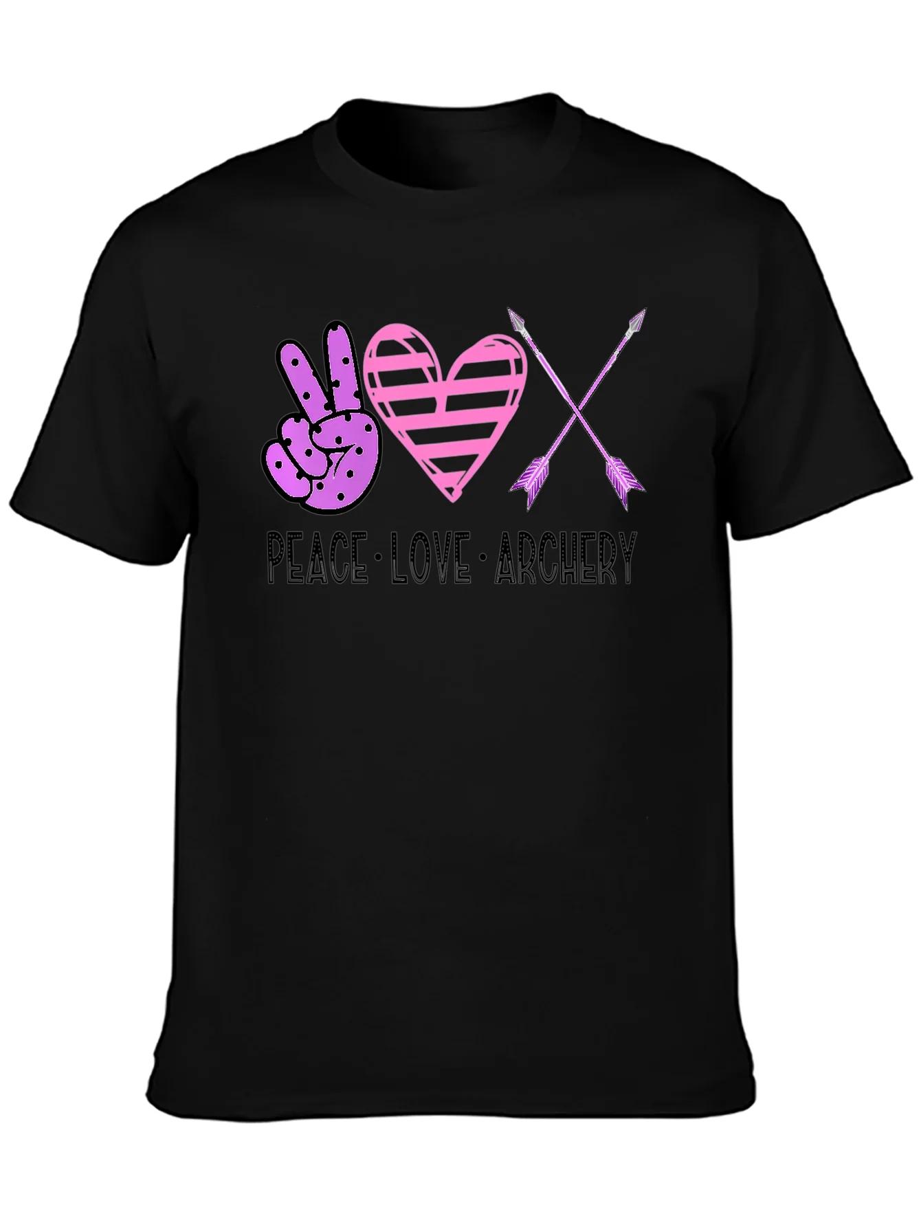 Peace Love Archery Graphic Tee