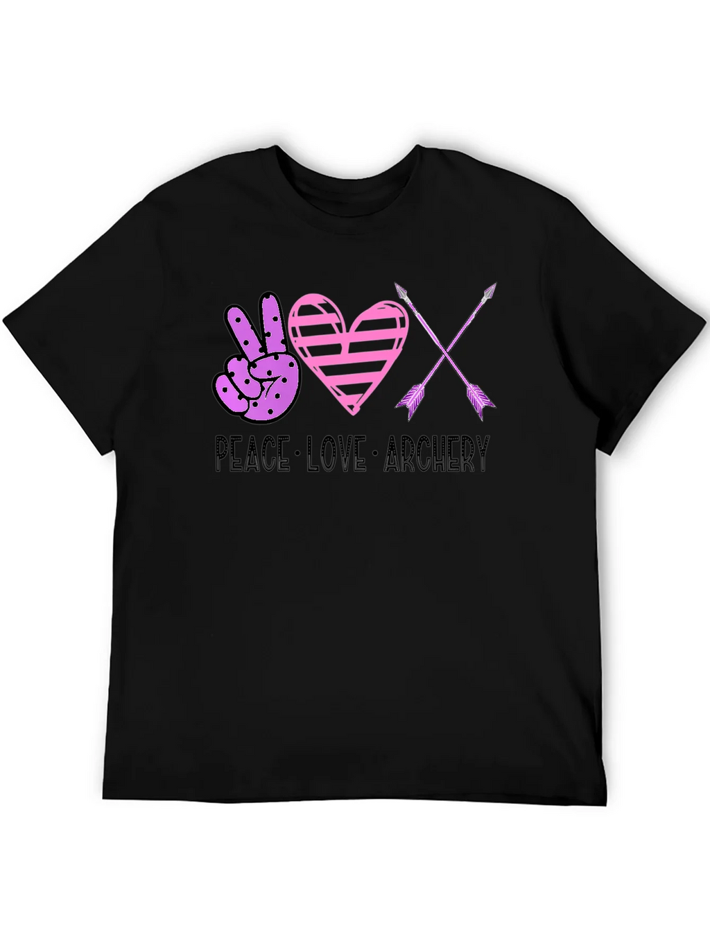 Peace Love Archery Graphic Tee