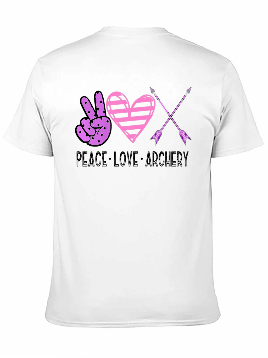 Peace Love Archery Graphic Tee