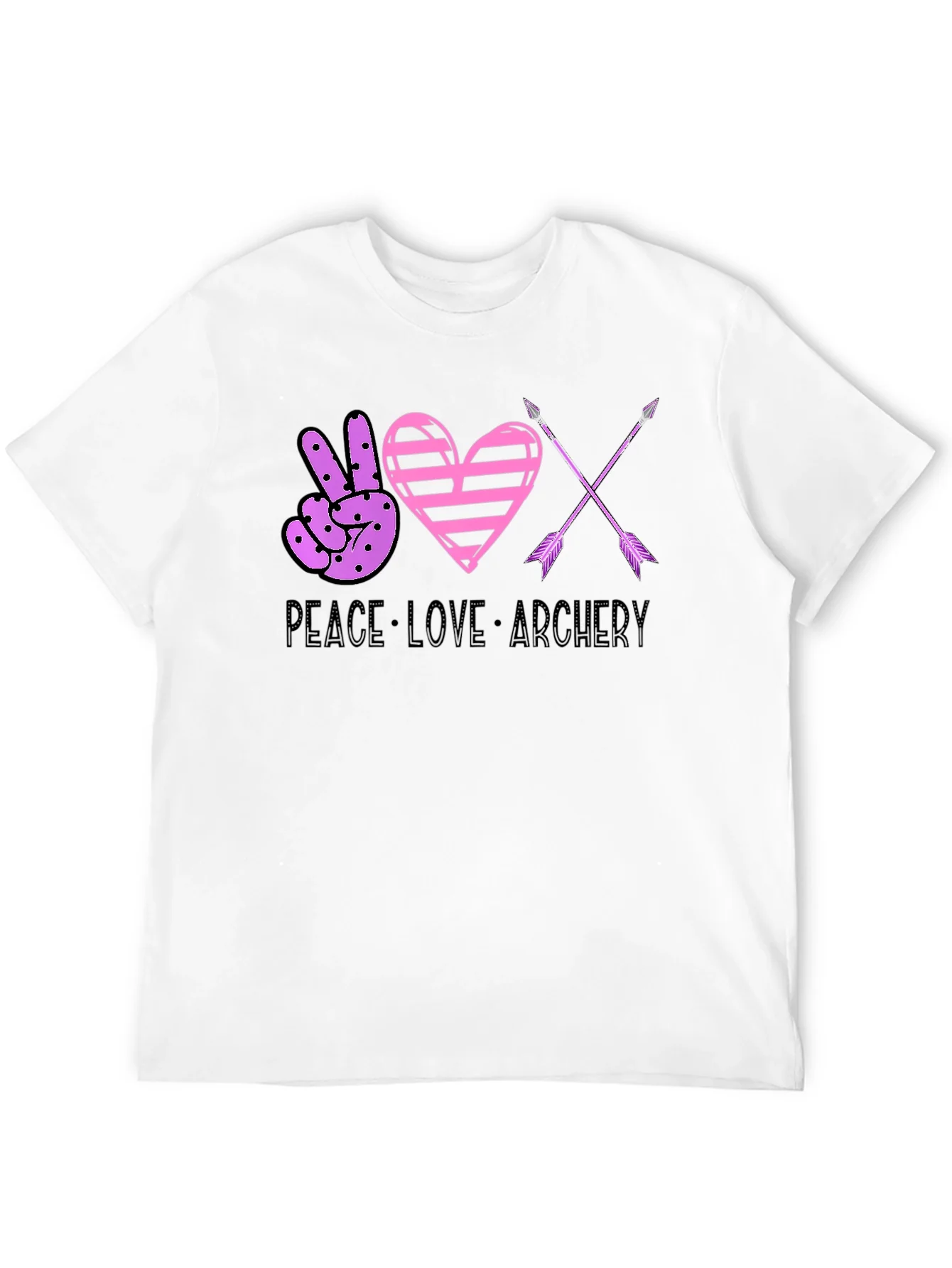 Peace Love Archery Graphic Tee