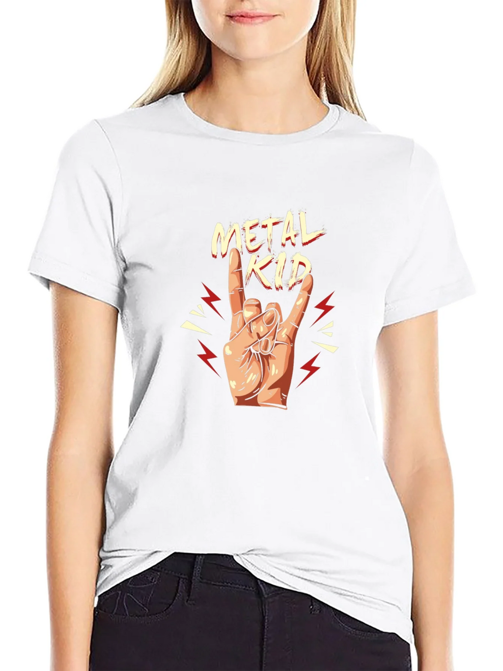 Metal Kid T-Shirt - Rock On Graphic Tee