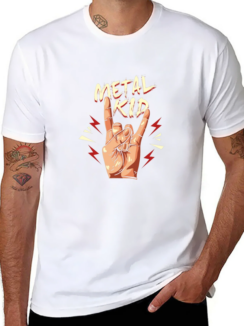 Metal Kid T-Shirt - Rock On Graphic Tee