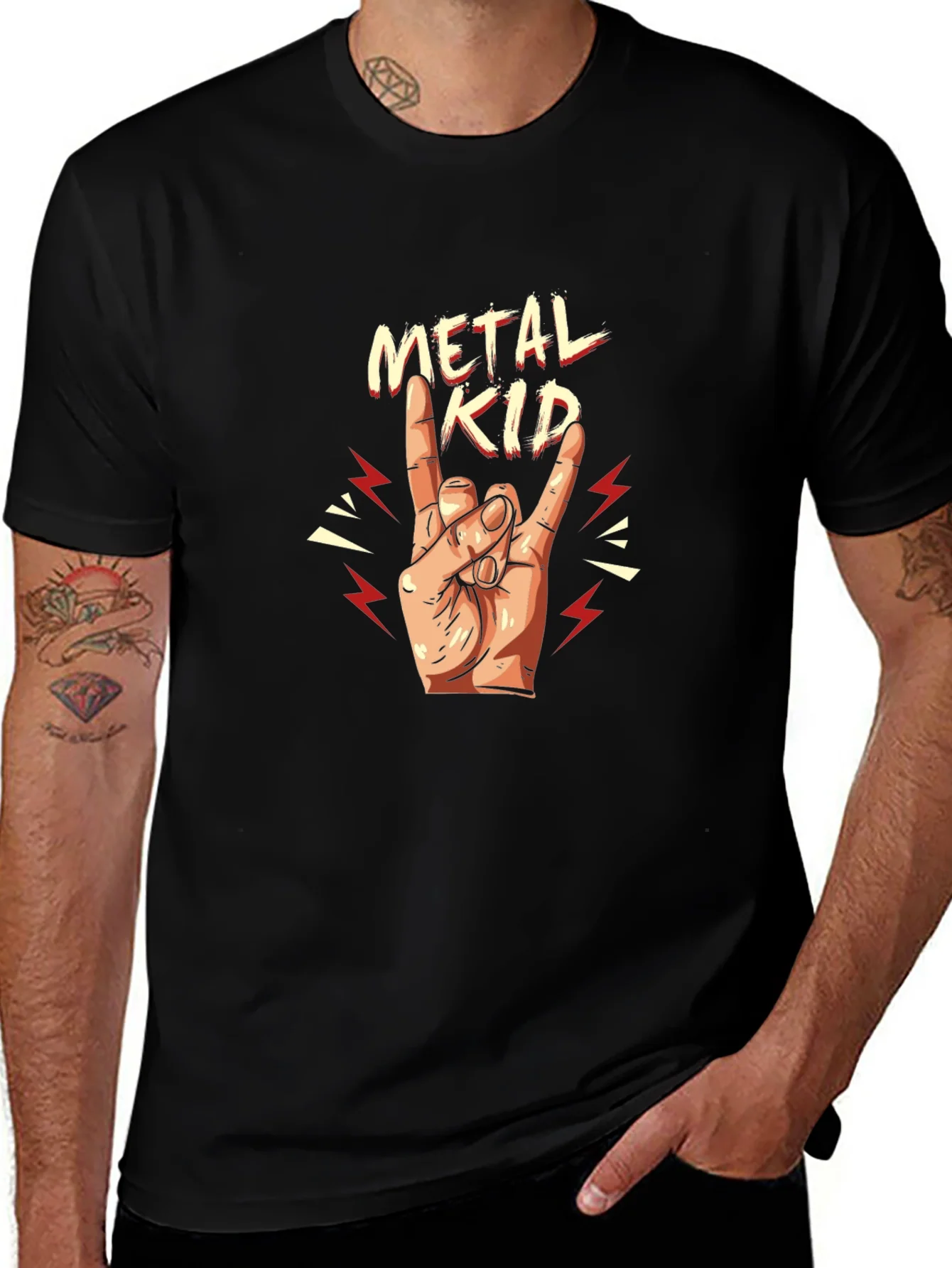 Metal Kid T-Shirt - Rock On Graphic Tee