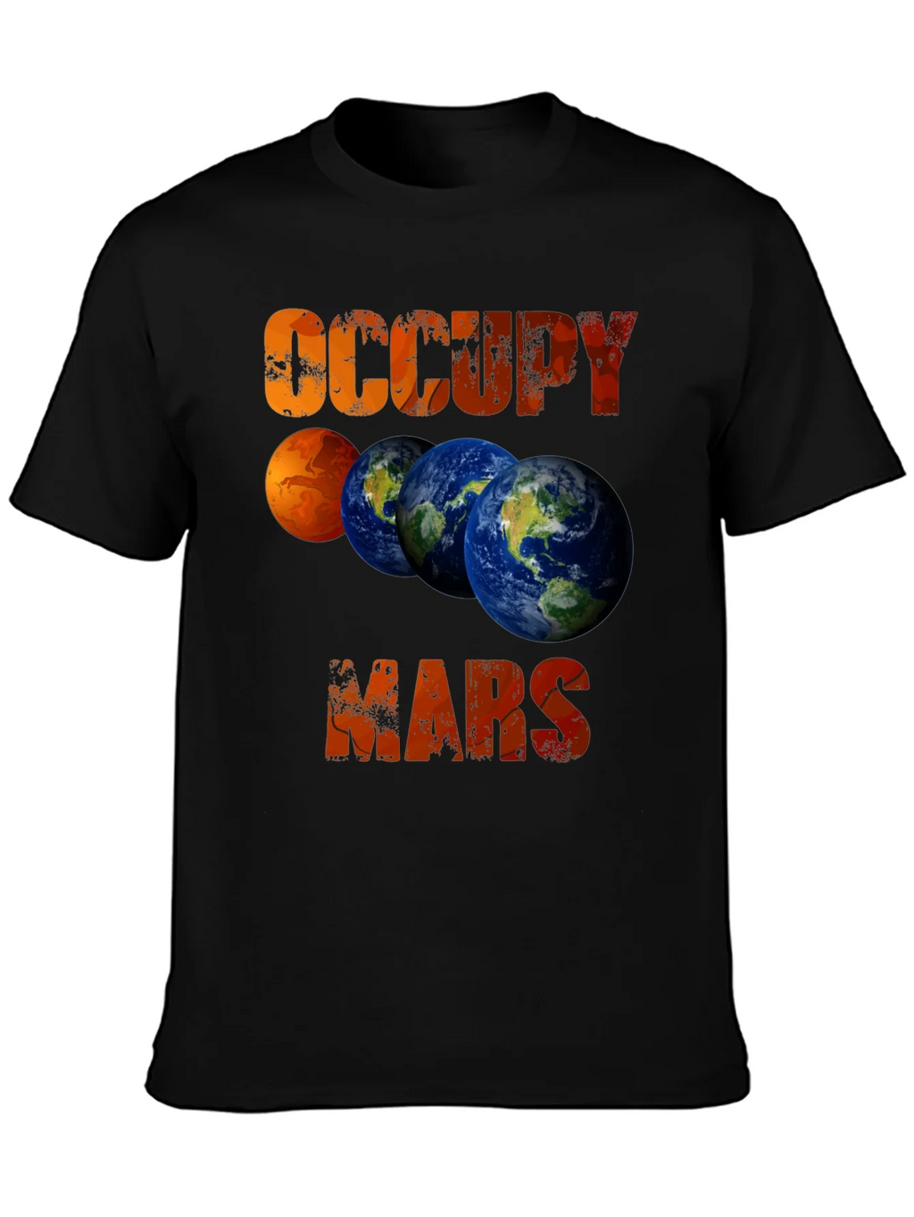 Occupy Mars T-Shirt - Planets & Space Design