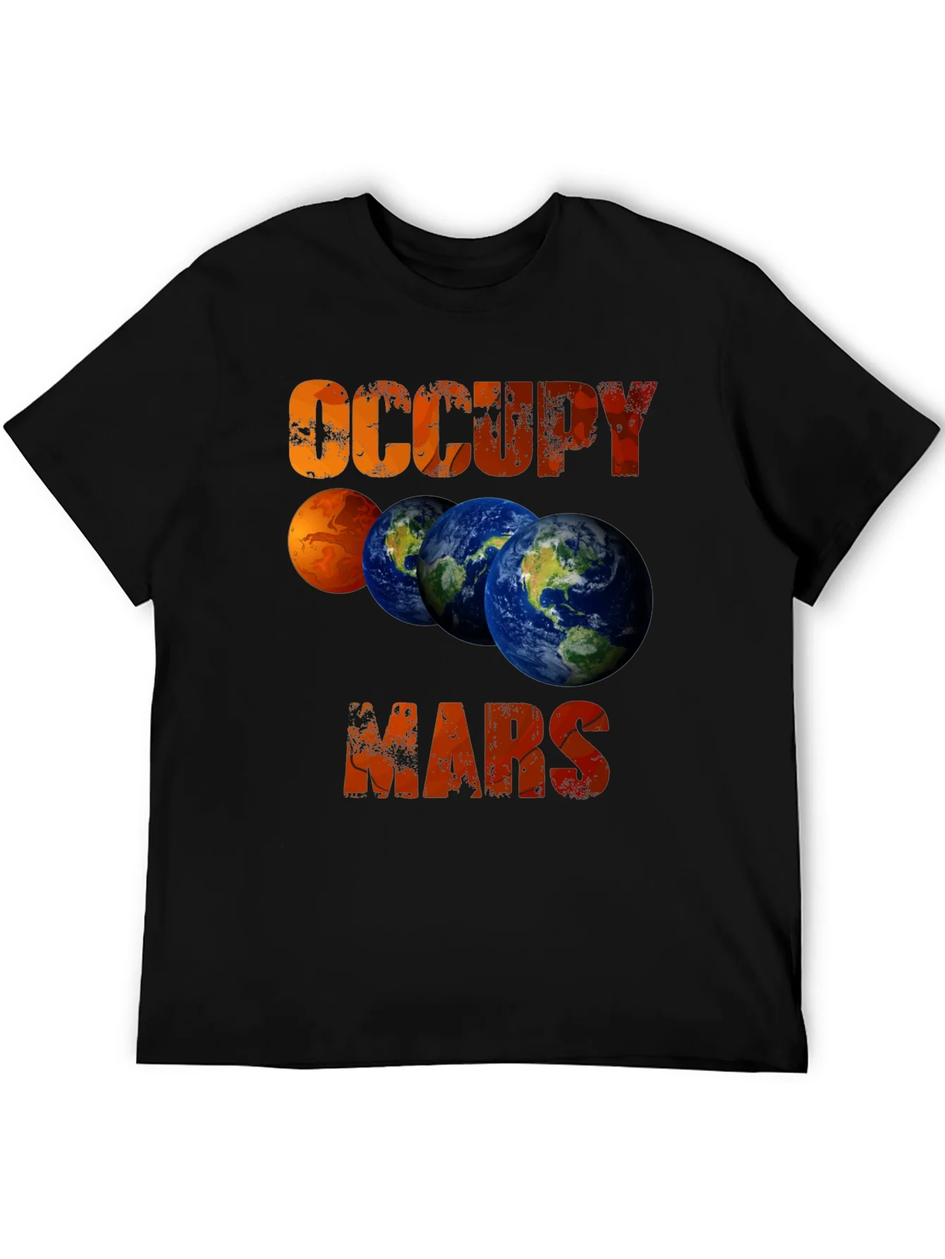 Occupy Mars T-Shirt - Planets & Space Design