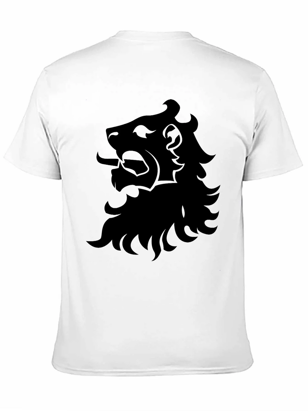 Black Lion Graphic T-Shirt - Bold Design