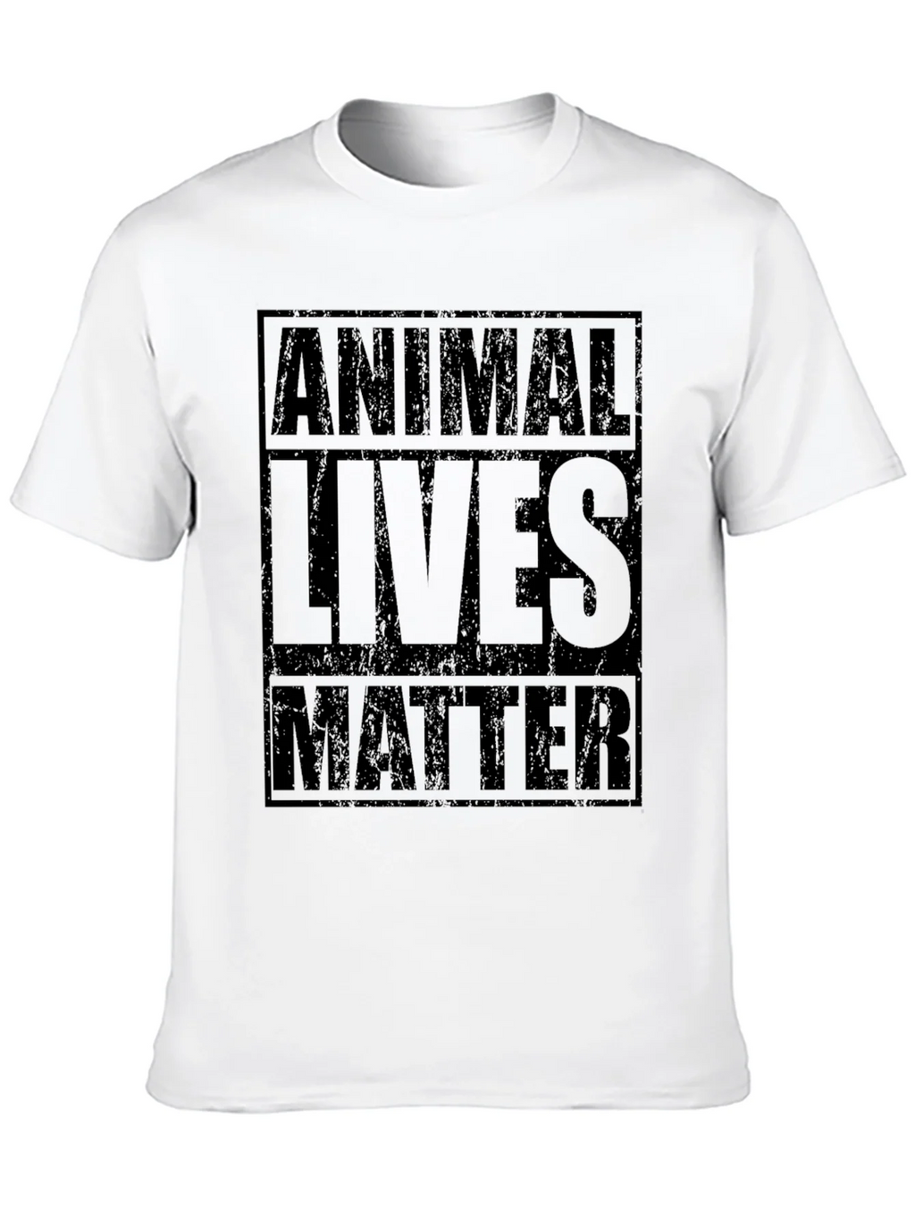 Animal Lives Matter Black T-Shirt