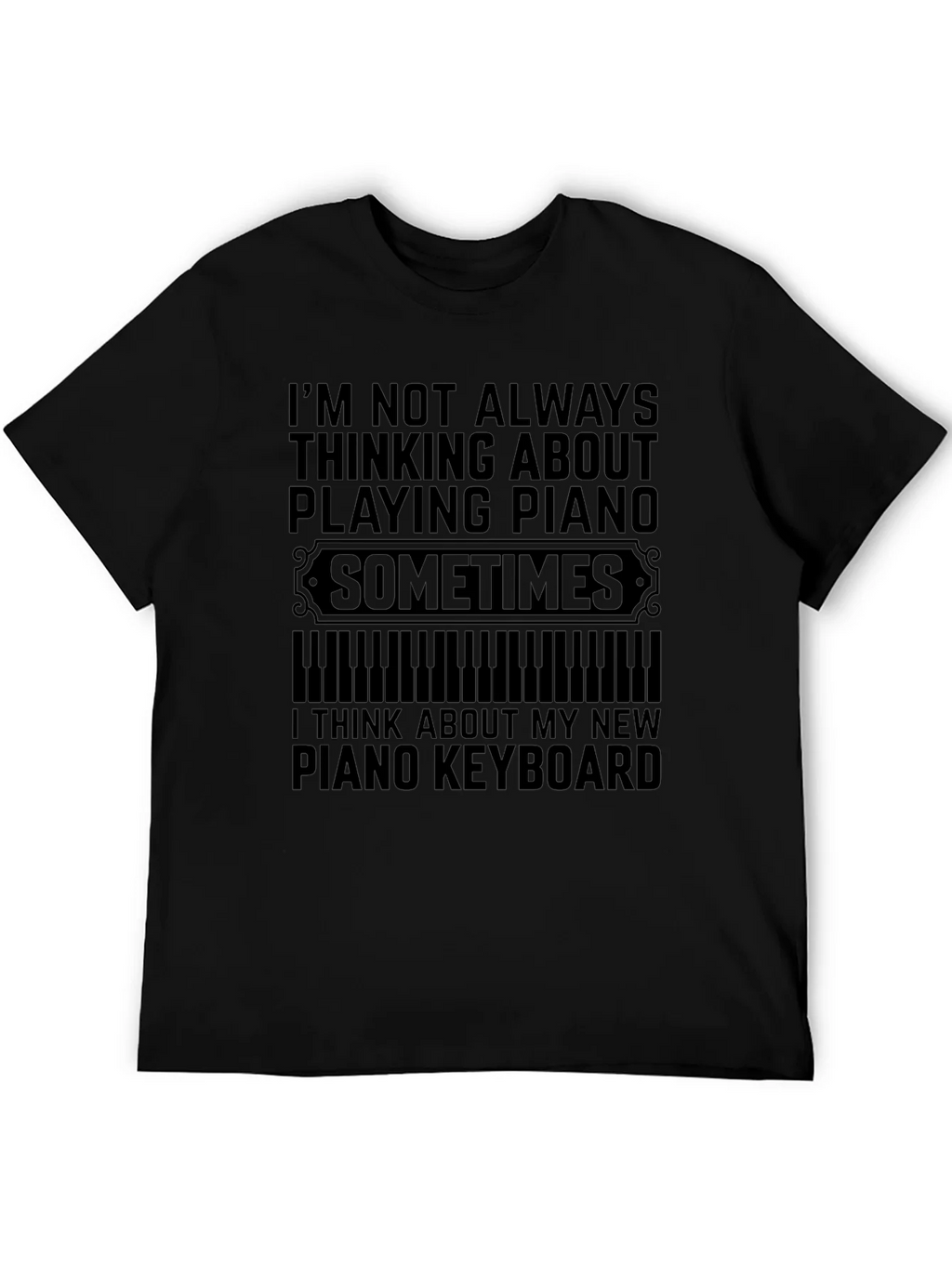 Piano T-Shirt - Musician Gift
