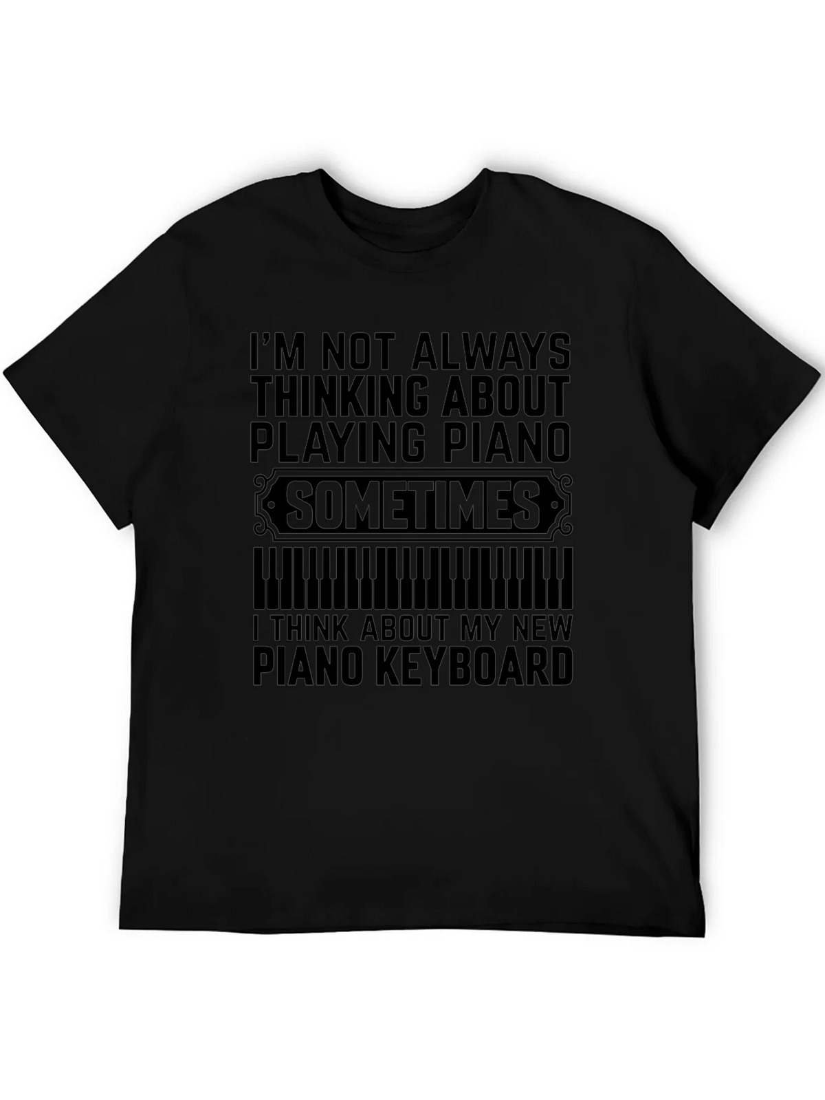 Piano T-Shirt - Musician Gift