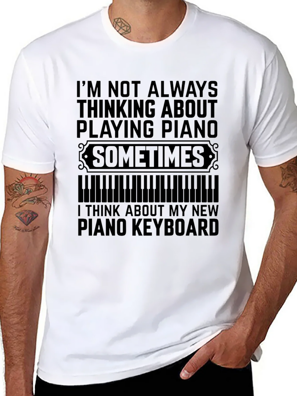 Piano T-Shirt - Musician Gift