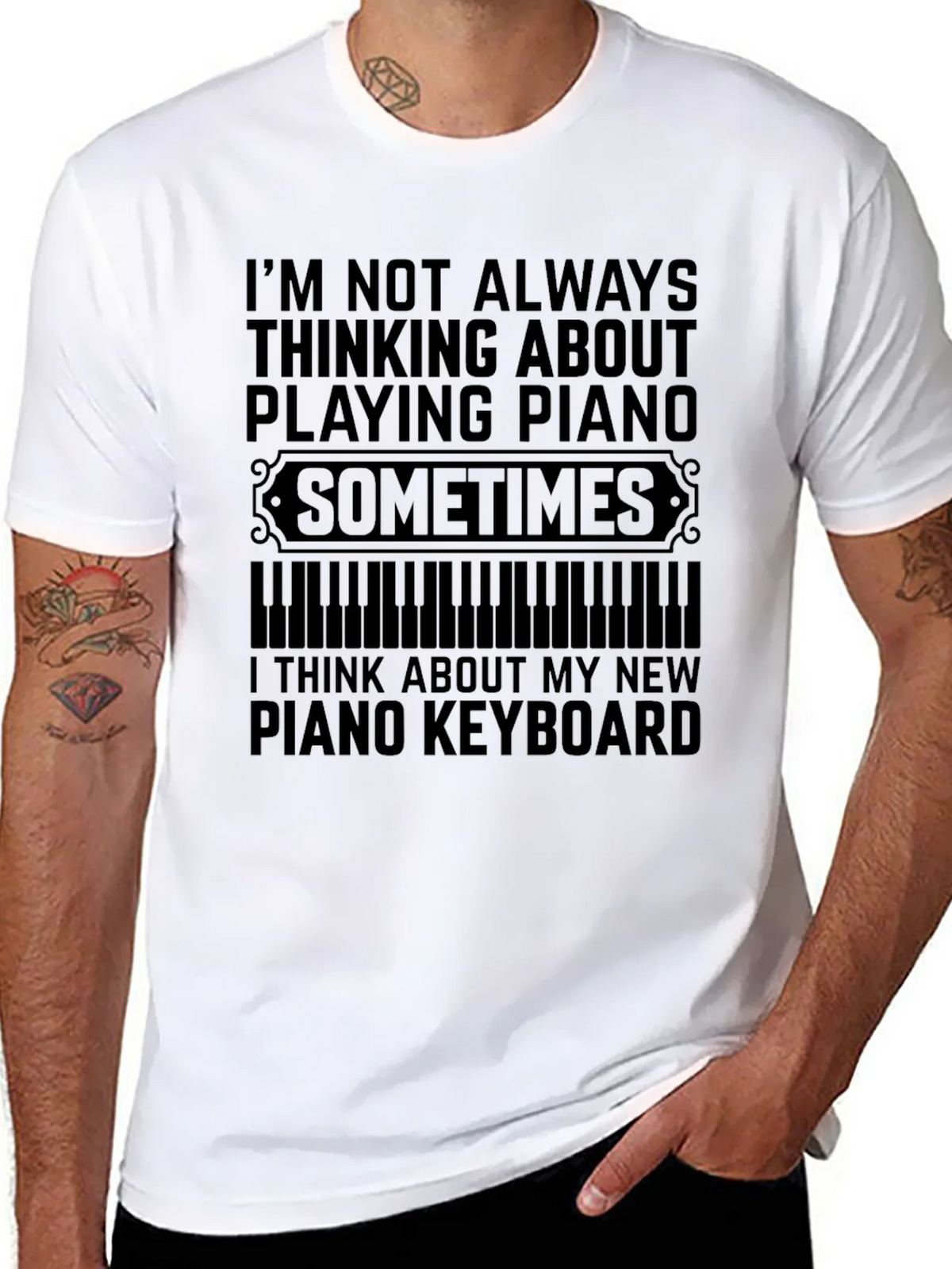 Piano T-Shirt - Musician Gift