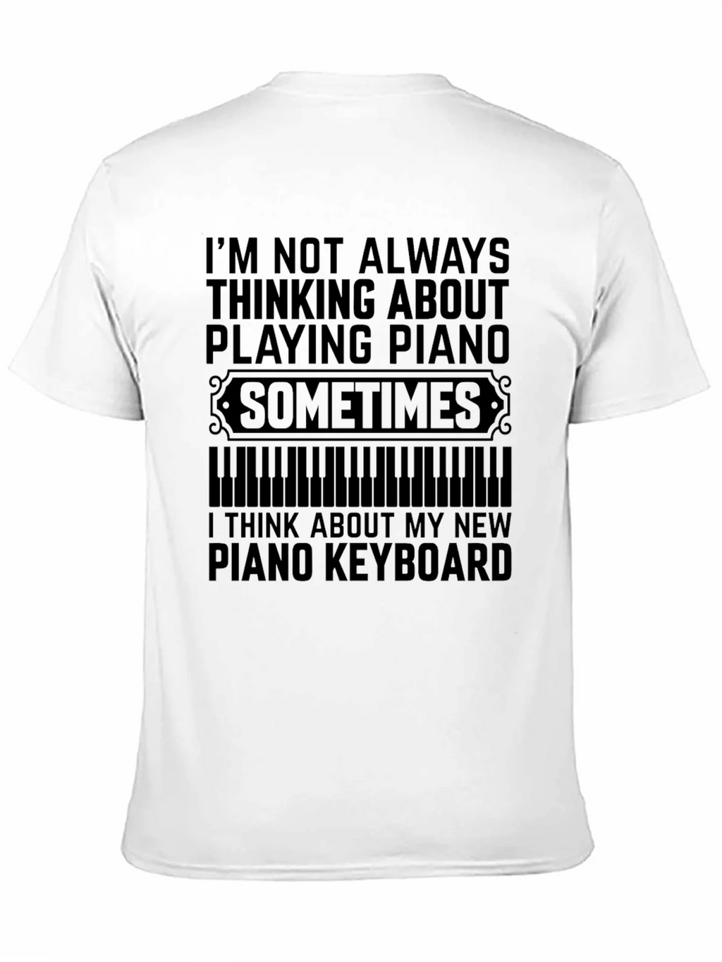 Piano T-Shirt - Musician Gift