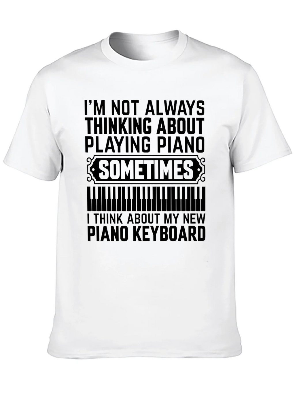 Piano T-Shirt - Musician Gift