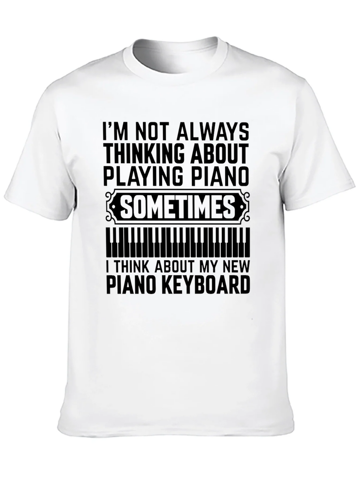 Piano T-Shirt - Musician Gift