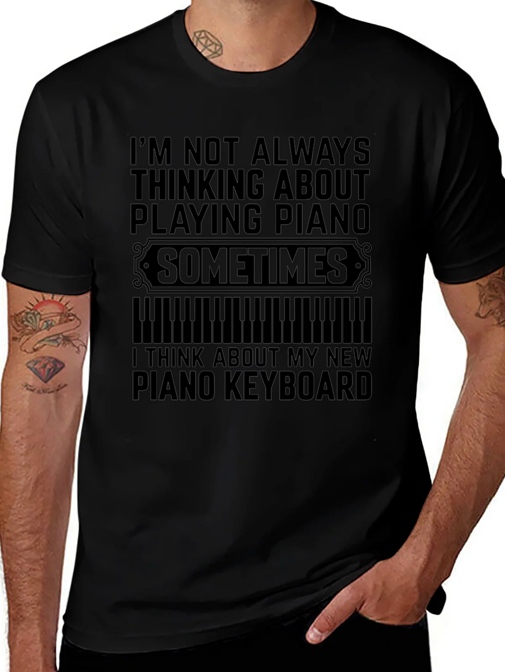 Piano T-Shirt - Musician Gift