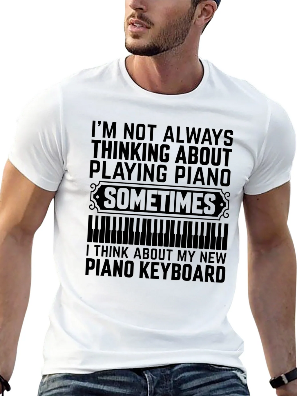 Piano T-Shirt - Musician Gift
