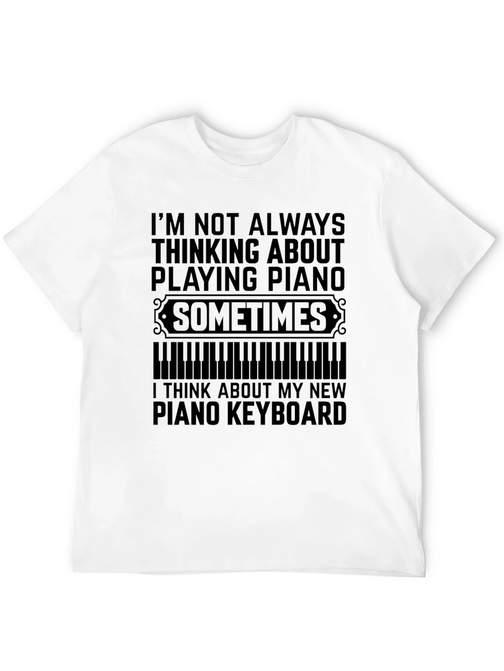 Piano T-Shirt - Musician Gift