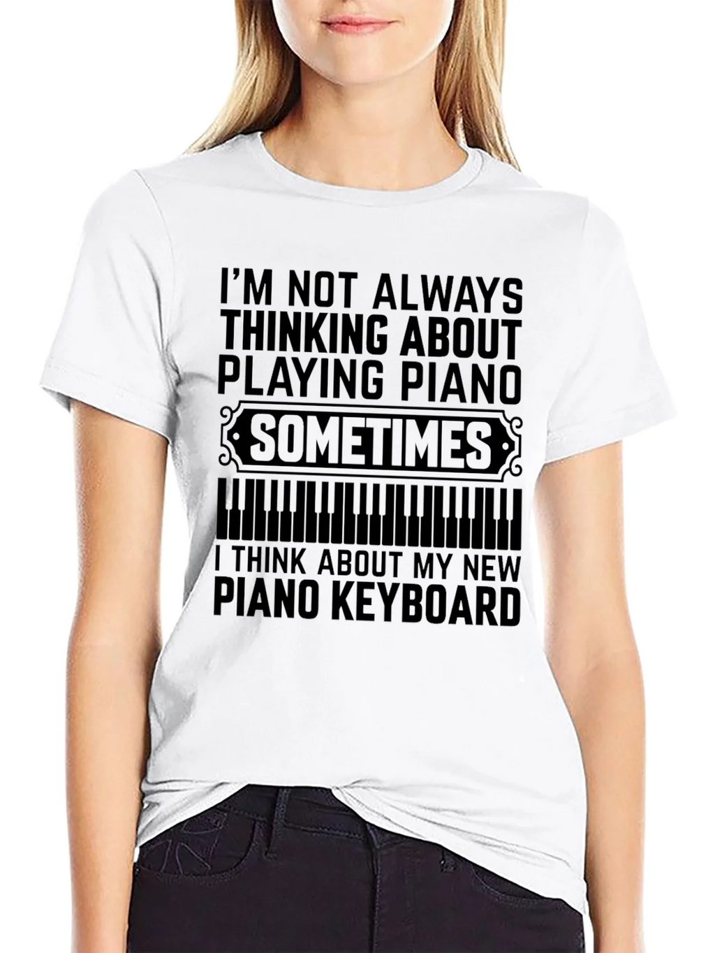 Piano T-Shirt - Musician Gift