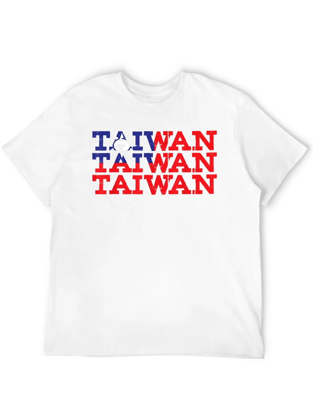 Taiwan Flag T-Shirt - Distressed Patriotic Tee