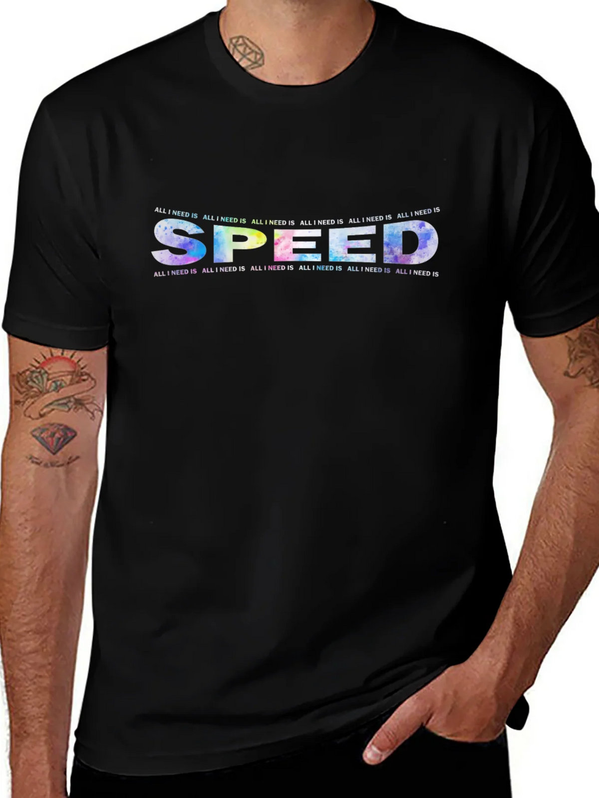 All I Need Is Speed Graphic T-Shirt