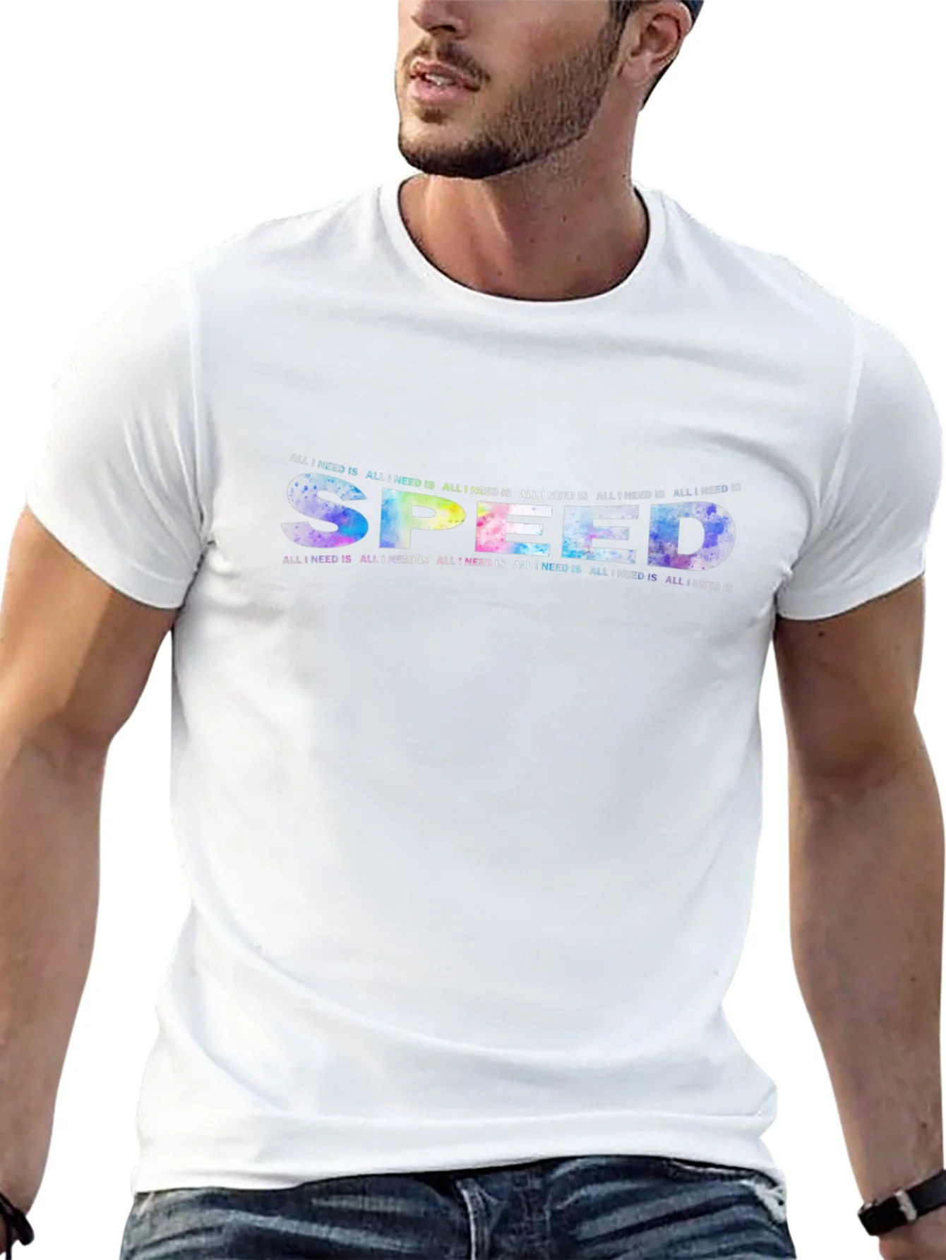 All I Need Is Speed Graphic T-Shirt