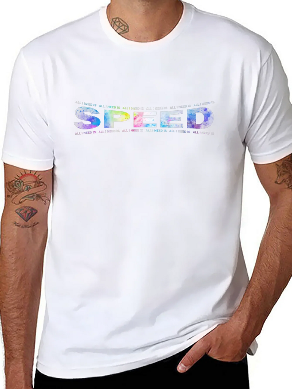 All I Need Is Speed Graphic T-Shirt