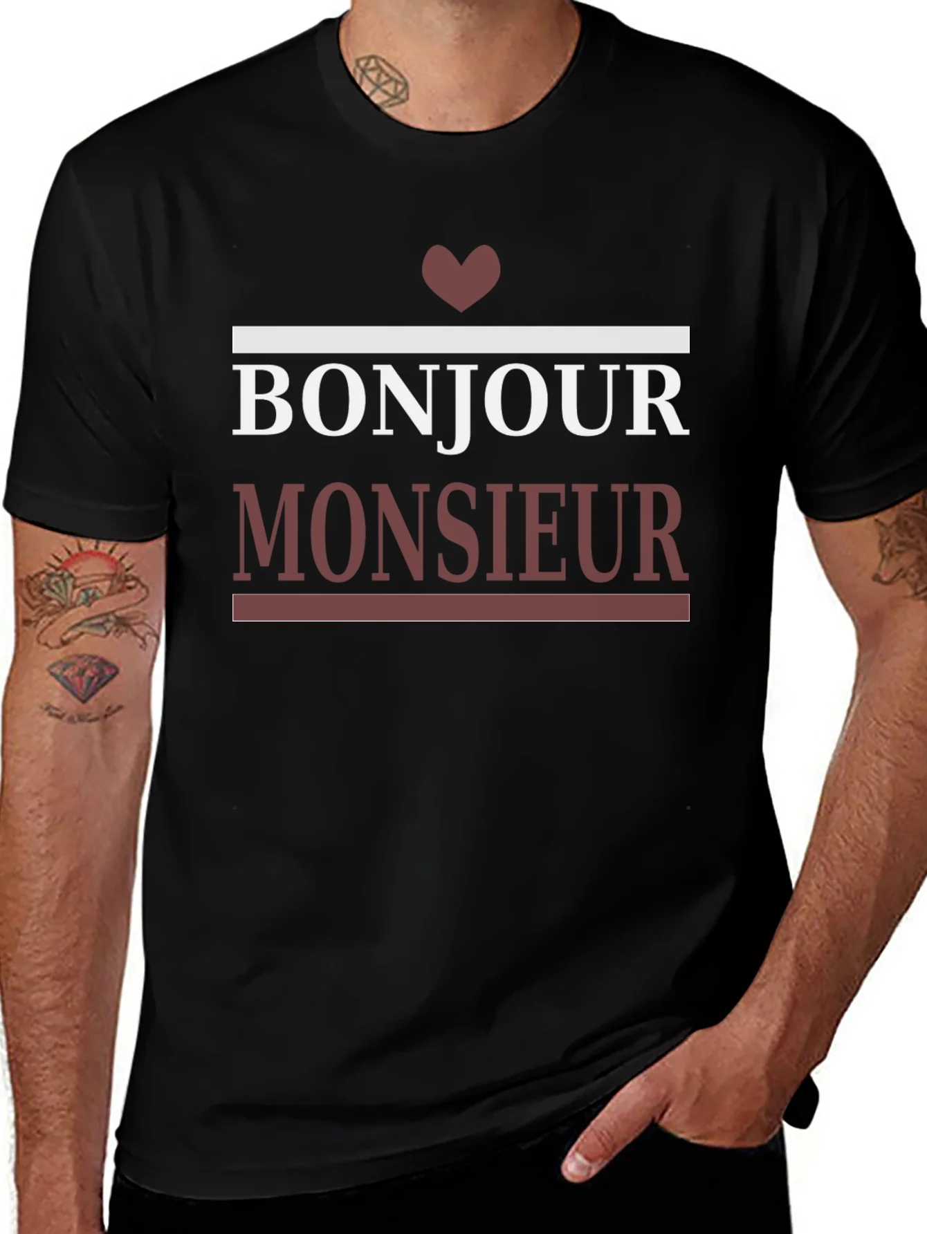 Bonjour Monsieur Graphic Tee