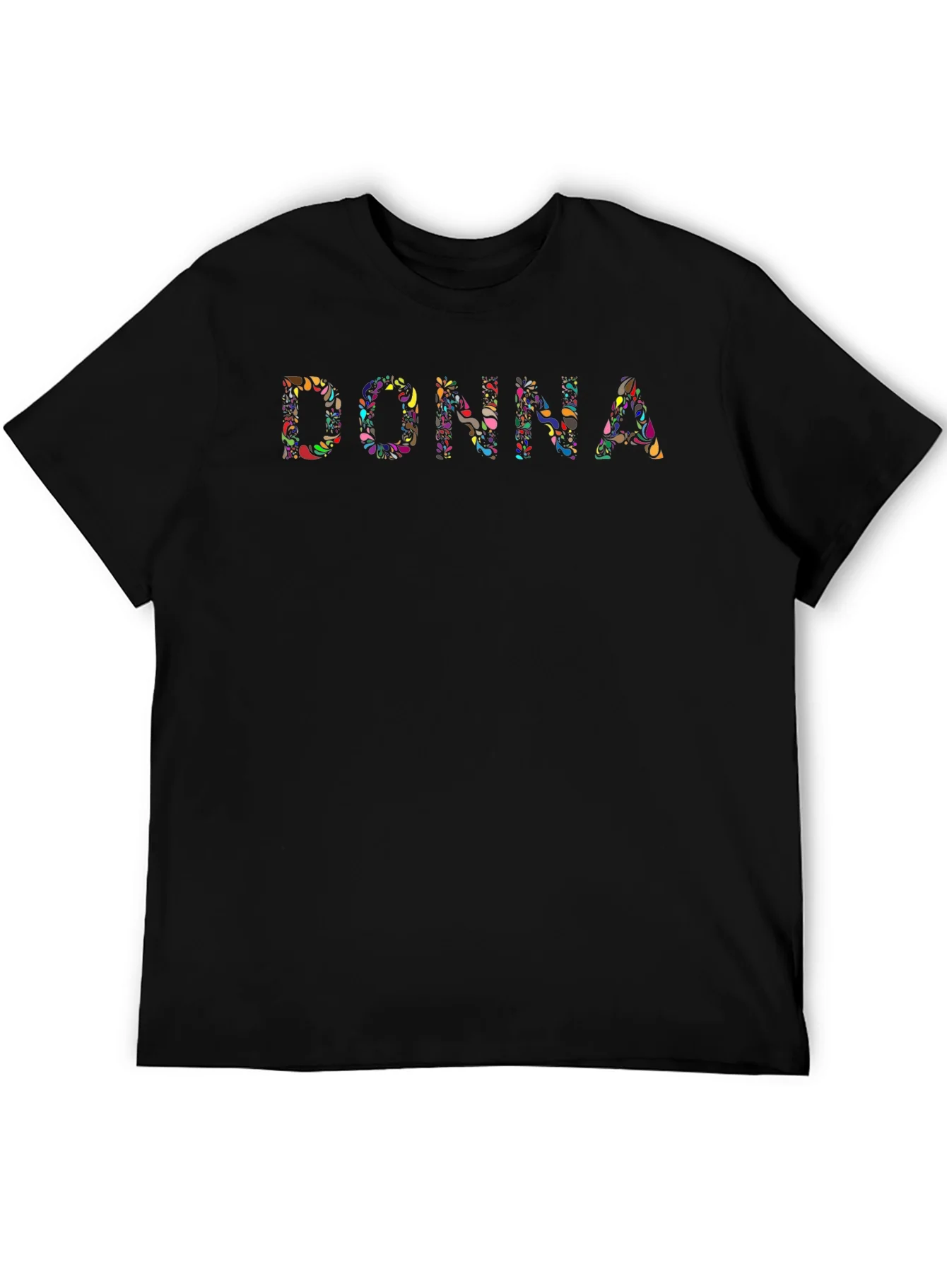 Donna Colorful Graphic Tee - Unisex