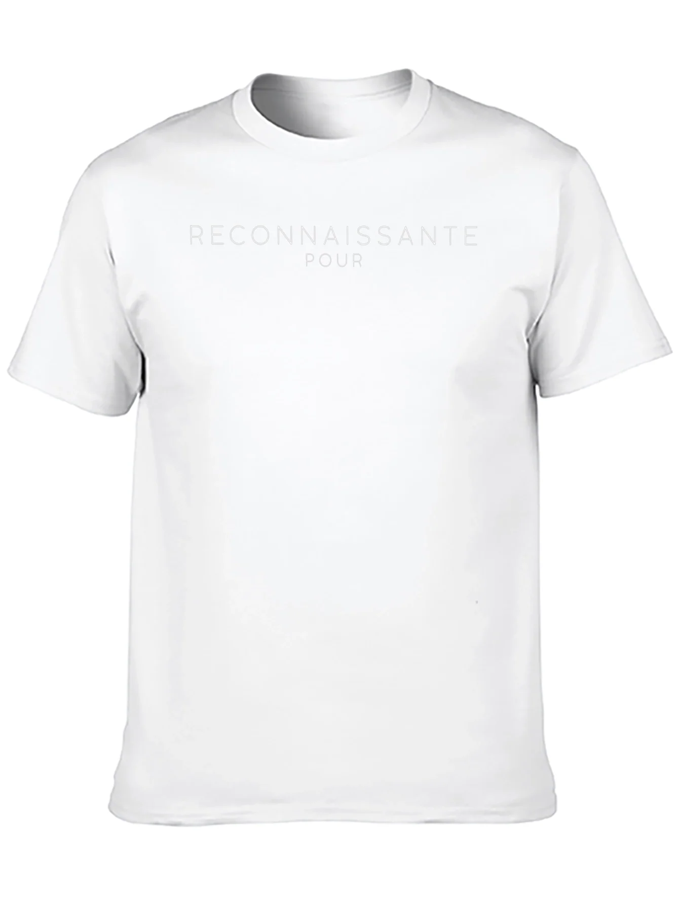 Reconnaissante Pour Graphic Tee - Black