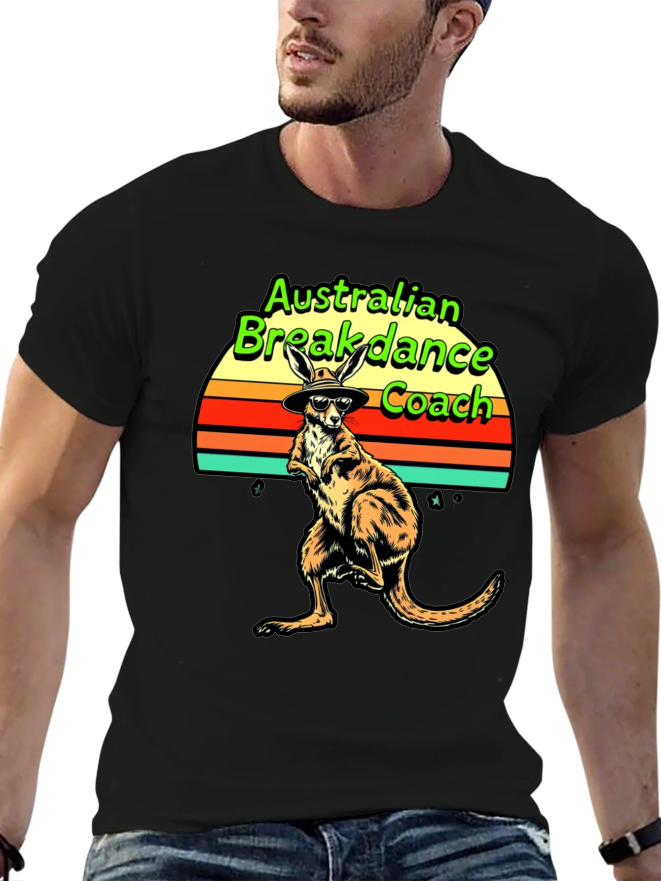 Australian Breakdance Coach Graphic T-Shirt