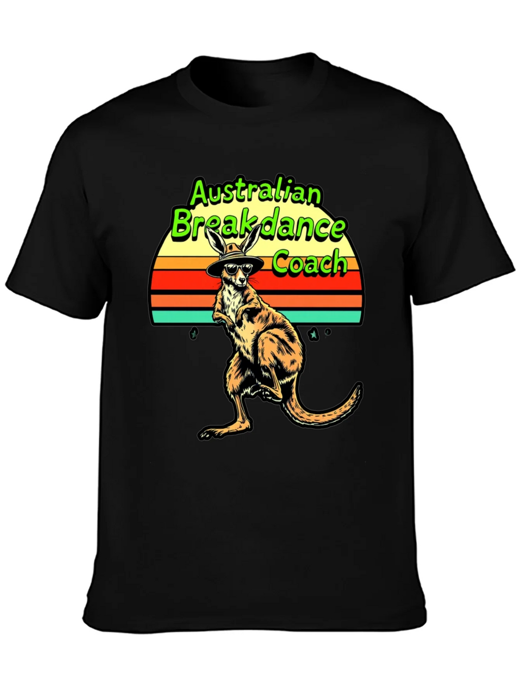 Australian Breakdance Coach Graphic T-Shirt