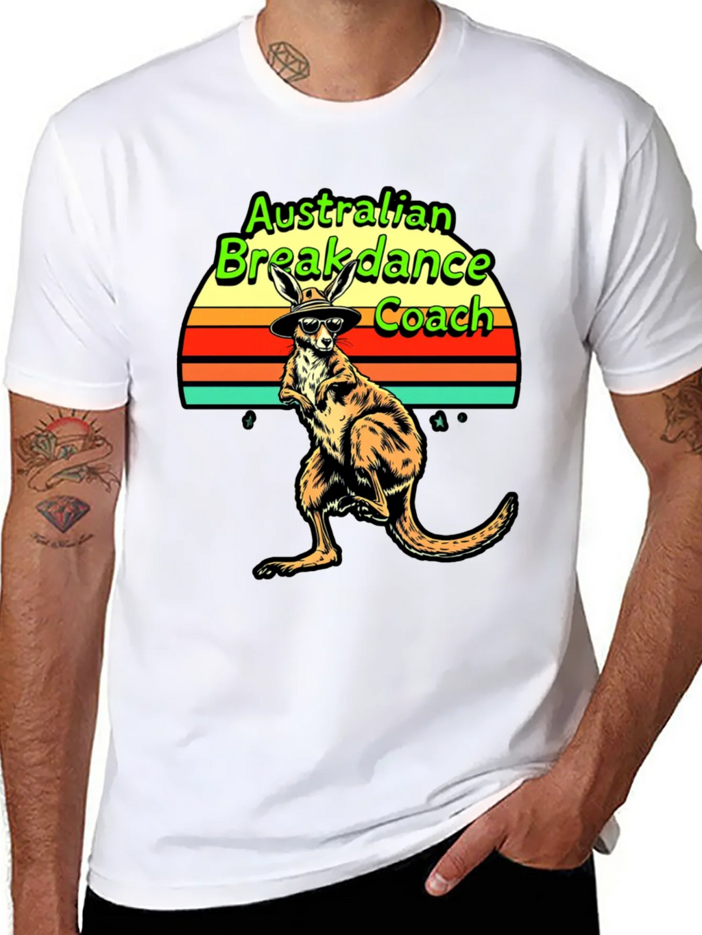 Australian Breakdance Coach Graphic T-Shirt